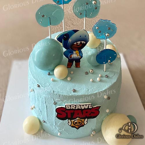 30th birthday cake done in sky blue... - Sugar Blast Cakes | Facebook