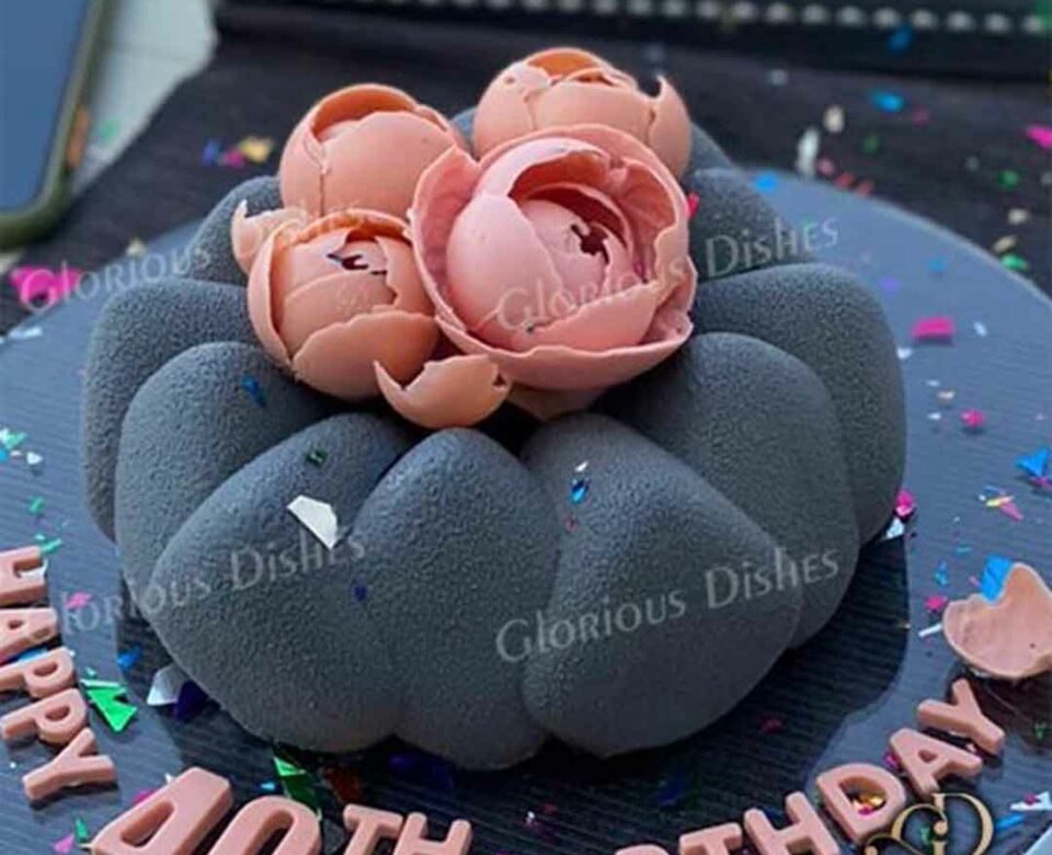 modern classic birthday cake designs