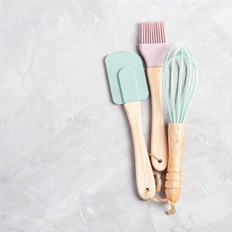 tools for baking cake