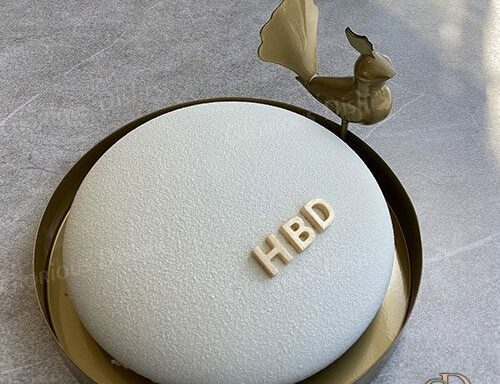 minimalist cake design for mother 60th birthday