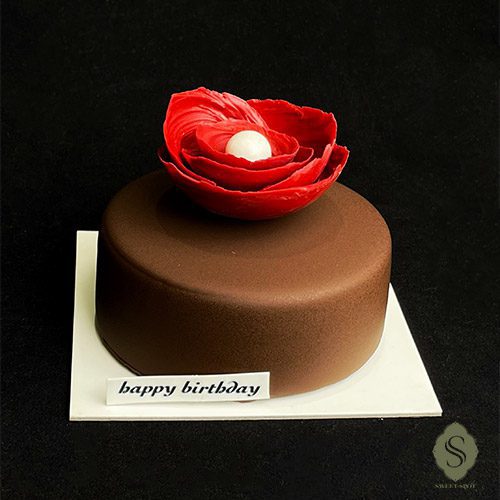 Mini Chocolate Birthday Cake